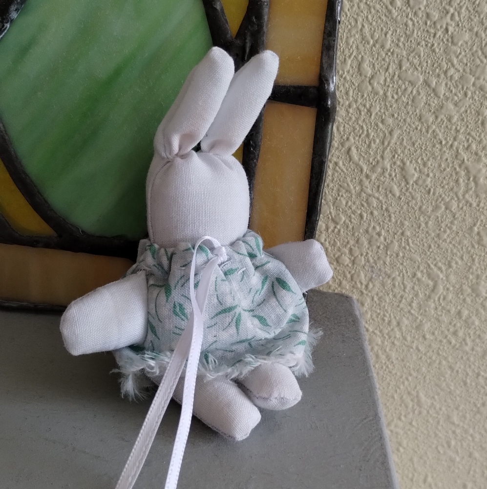 Small Amish Rabbit Plush - Picture 2 of 2
